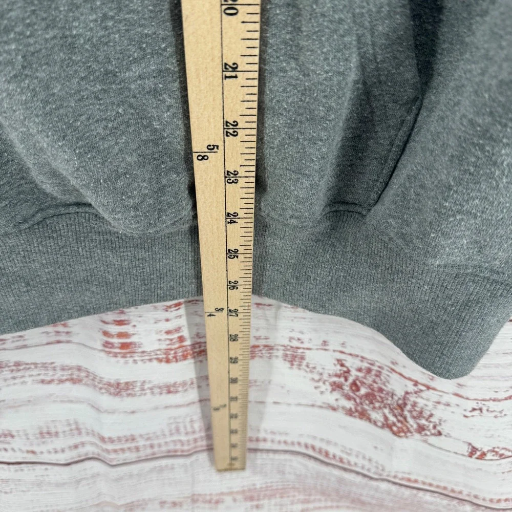 The North Face Pullover Hoodie‎ Mens Medium Half Dome Grey Sweater Casual